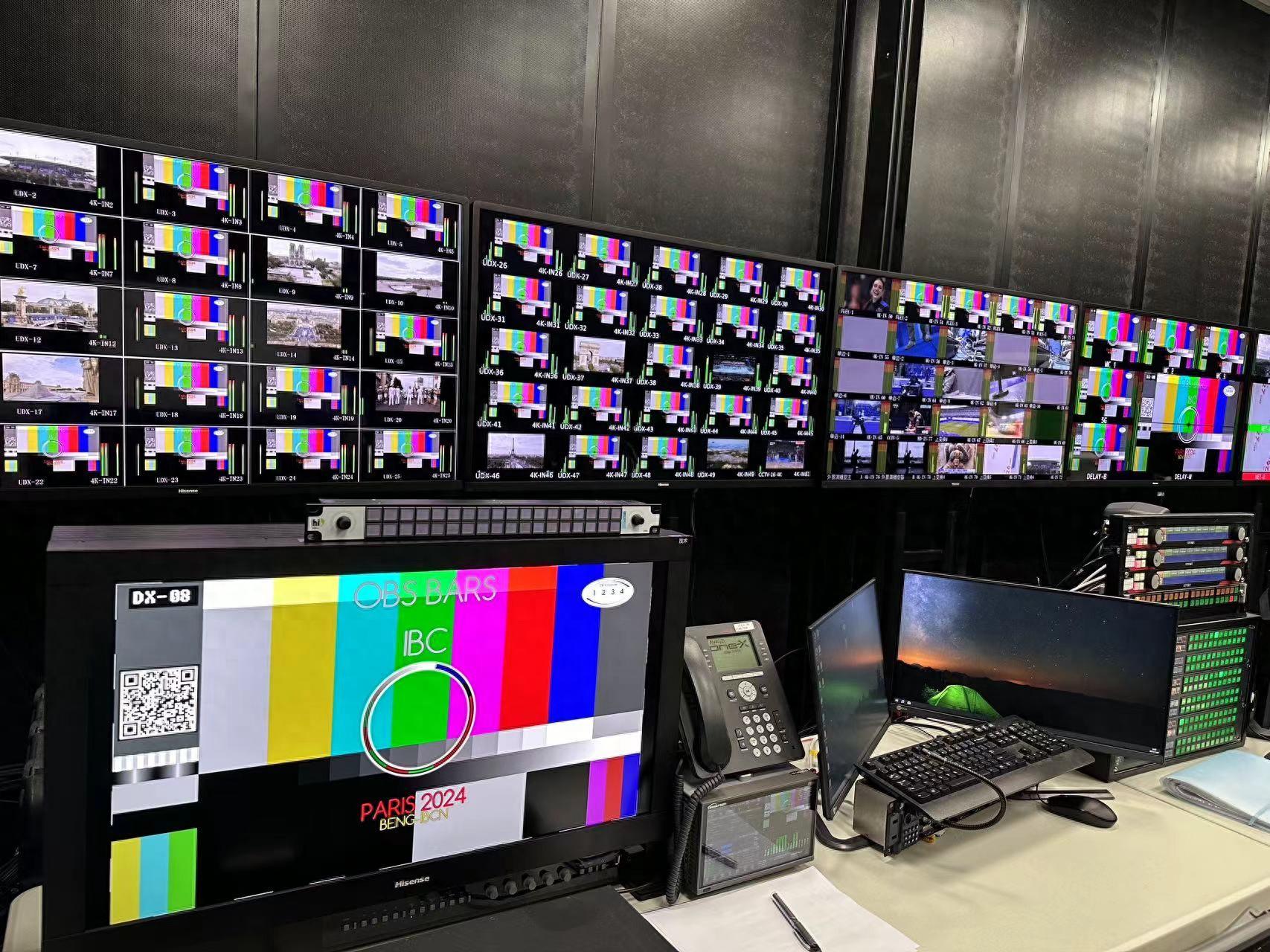 中国科技闪耀巴黎 海信监视器助力央视直播奥运